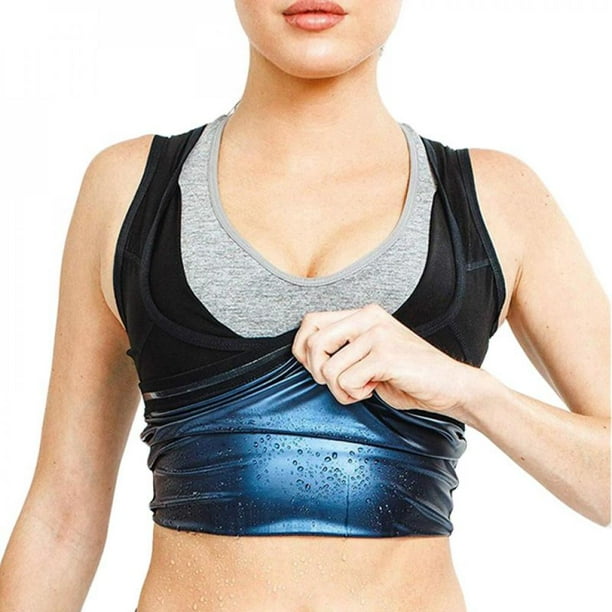 Details about Hot Sweat Slimming Shaper Polymer Sauna Vest Shapewear For Women Men Weight Loss Details about Hot Sweat Slimming Shaper Polymer Sauna Vest Shapewear For Women Men Weight Loss